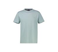 LERROS Premium Basic T-Shirt mit LERROS Logo-Print - Misty Blue M