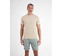 LERROS Klassisches T-Shirt aus reiner Baumwolle mit Rundkragen - Gravel Beige XXL