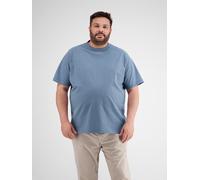T-Shirt LERROS "Herren T-Shirt in Übergrößen", Herren, Gr. 5XL, blau (crispy blau), 100% Baumwolle, Rundhals, Shirts T-Shirt (61661707-5XL) crispy blau