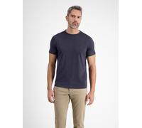 T-Shirt LERROS "Klassisches Rundhals T-Shirt", Jungen, Gr. XXL, blau (night blau), 100% Baumwolle, Shirts T-Shirt (95833616-XXL) night blau
