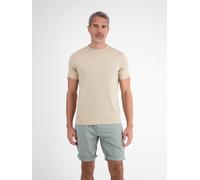 LERROS Klassisches T-Shirt aus reiner Baumwolle mit Rundkragen - Gravel Beige XXXL