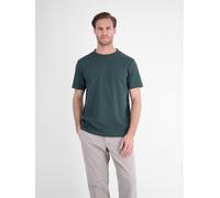 T-Shirt LERROS "Legeres T-Shirt mit Rundkragen aus reiner Baumwolle", Herren, Gr. 3XL, cedar grün, Shirts T-Shirt (44488368-XXXL) cedar grün