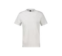 T-Shirt LERROS "Legeres T-Shirt mit Rundkragen aus reiner Baumwolle", Herren, Gr. M, broken weiß, Shirts T-Shirt (51301012-M) broken weiß