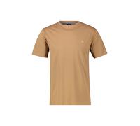 LERROS Basic T-Shirt in Grossen Grössen - Light Coffee 4XL