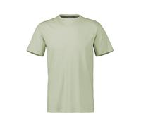 LERROS Basic T-Shirt mit Logostitck, unifarben - Bleached Olive M