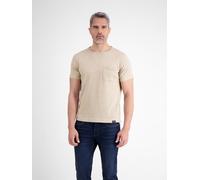 LERROS Strick-T-Shirt mit Brusttasche - Tender Beige Melange XL