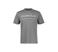 T-Shirt LERROS "LERROS T-Shirt unifarben mit Print und 1/2-Ärmeln", Damen, Gr. 6XL, basalt grau, 100% Baumwolle, Rundhals, Shirts T-Shirt (89829205-6XL) basalt grau