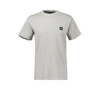 T-Shirt LERROS "Piqué Herren T-Shirt in Übergrößen", Herren, Gr. 5XL, weiß (broken weiß), 100% Baumwolle, Rundhals, Shirts T-Shirt (73657536-5XL) broken weiß