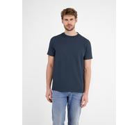 T-Shirt LERROS "Piqué-T-Shirt für Herren", Herren, Gr. XL, blau (classic navy), 100% Baumwolle, Rundhals, Shirts T-Shirt (77931769-XL) classic navy