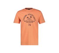 LERROS T-Shirt mit Grafik-Print, große Größen - Pale Papaya 5XL