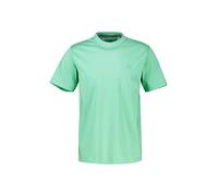 T-Shirt LERROS "T-Shirt in Cool & Dry Qualität, große Größen", Herren, Gr. 5XL, mint water, 75% Baumwolle, 25% Polyester, Rundhals, Shirts T-Shirt (67442307-5XL) mint water
