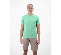 LERROS T-Shirt mit Rundhalsausschnitt und Logo-Print in Mint, Größe L