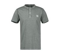 T-Shirt LERROS "T-Shirt in Fineliner-Optik, Rundhalsausschnitt", Herren, Gr. L, storm grau, 100% Baumwolle, Rundhals, Shirts T-Shirt (39393542-L)