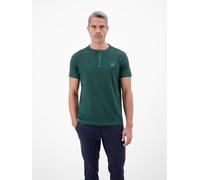LERROS T-Shirt in Fineliner-Optik, Rundhalsausschnitt - Soft Teal S