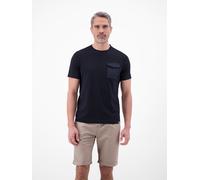 LERROS T-Shirt mit O-Neck und Brusttasche - Classic Navy M