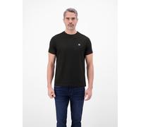 LERROS T-Shirt mit Waffelstruktur aus 100 % Baumwolle - Black S