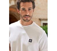LERROS T-Shirt mit Waffelstruktur aus 100 % Baumwolle - Broken White XXL
