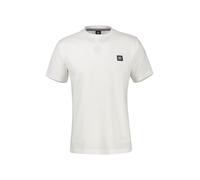 LERROS T-Shirt mit Waffelstruktur in grossen Größen - Broken White 5XL