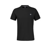 LERROS T-Shirt mit Waffelstruktur in grossen Größen - Black 5XL