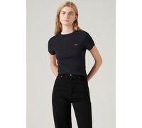 Levi's® T-Shirt mit Label-Patch in Black, Größe XL