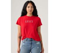 Levi's Damen Graphic Classic Tee T-Shirt, Rhinestone Serif Log, L