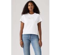 Levi's Damen Graphic Classic Tee T-Shirt, Rhinestone Serif Log, XL