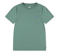 T-Shirt LEVI'S KIDS "LVB BATWING CHEST HIT", Jungen, Gr. 16 (176), grün (deep grass grün), Single Jersey, Obermaterial: 100% Baumwolle, unifarben, Basic schmal hüftlang, Rundhals, abgesteppte Kante, S