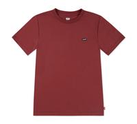 T-Shirt LEVI'S KIDS "LVB BATWING CHEST HIT", Jungen, Gr. 4 (104), rot (rot pear), Single Jersey, Obermaterial: 100% Baumwolle, unifarben, Basic schmal hüftlang, Rundhals, abgesteppte Kante, Shirts T-S