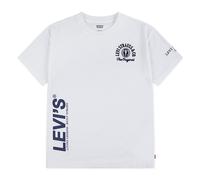 T-Shirt LEVI'S KIDS "LVB URBAN PREP TEE", Jungen, Gr. 16 (176), hellweiß, Jersey, Obermaterial: 60% Baumwolle, 40% Polyester, bedruckt, bestickt, normal hüftbedeckend, Rundhals, Shirts T-Shirt, for Bo