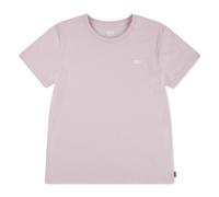 T-Shirt LEVI'S KIDS "LVG BATWING CHEST HIT TEE", Mädchen, Gr. 4 (104), rosa (crystal rose), Jersey, Obermaterial: 100% Baumwolle, unifarben, Basic schmal hüftlang, Rundhals, abgesteppte Kante, Shirts