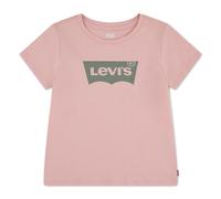 T-Shirt LEVI'S KIDS "LVG BATWING TEE", Mädchen, Gr. 8 (128), rosa (powder pink), Jersey, Obermaterial: 100% Baumwolle, Basic schmal hüftlang, Rundhals, abgesteppte Kante, Shirts T-Shirt, for GIRLS (42