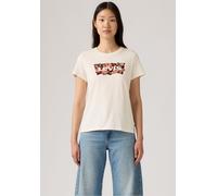 T-Shirt LEVI'S "LSE THE PERFECT TEE", Damen, Gr. XL (42), gab rose bw fill egr, Jersey, Obermaterial: 100% Baumwolle, bedruckt, figurumspielend hüftlang, Rundhals, Shirts T-Shirt, mit Logodruck (78802
