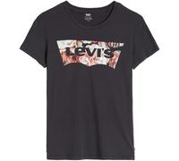 T-Shirt LEVI'S "LSE THE PERFECT TEE", Damen, Gr. XS (34), schwarz, Jersey, Obermaterial: 100% Baumwolle, figurumspielend hüftlang, Rundhals, Shirts T-Shirt (51489341-XS) schwarz