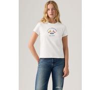 T-Shirt LEVI'S "LV T-Shirt THE PERFECT TEE NEUTRALS", Damen, Gr. XS (34), lse_crew regatta flags hellweiß, Jersey, Obermaterial: 100% Baumwolle, normal hüftlang, Rundhals, Shirts T-Shirt (38443151-XS)