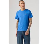 T-Shirt LEVI'S "ORIGINAL HM TEE", Herren, Gr. L, star sapphire, Jersey, Obermaterial: 100% Baumwolle, normal hüftbedeckend, Rundhals, Rippbündchen, Shirts T-Shirt, mit Logo Print (60937538-L) star sap