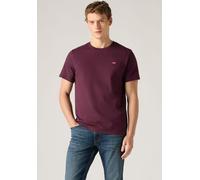 T-Shirt LEVI'S "ORIGINAL HM TEE", Herren, Gr. S, potent lila, Jersey, Obermaterial: 100% Baumwolle, unifarben, normal hüftbedeckend, Rundhals, Rippbündchen, Shirts T-Shirt, mit Logo Print, Topseller (