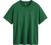 T-Shirt LEVI'S PLUS "LE BIG ORIGINAL HM TEE", Herren, Gr. 3XL (68/70), eden, Jersey, Obermaterial: 100% Baumwolle, unifarben, regular fit normal, Rundhals, Shirts T-Shirt, mit Logo Stickerei (88945707