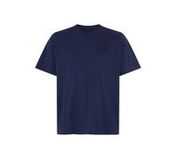T-Shirt LEVI'S PLUS "LSE B&T BIG GRAPHIC TEE", Herren, Gr. 4XL (72/74), levi's american legend 6 marineblaus body, Jersey, Obermaterial: 100% Baumwolle, unifarben, regular fit normal, Rundhals, Shirts