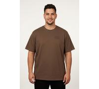 T-Shirt LEVI'S PLUS "LSE B&T BIG GRAPHIC TEE", Herren, Gr. XL (60/62), braun (levi's american legend 6 maitake braun body), Jersey, Obermaterial: 100% Baumwolle, regular fit normal, Rundhals, Shirts T