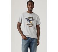 T-Shirt LEVI'S "SS RELAXED FIT TEE", Herren, Gr. L, western wind eagle m, Jersey, Obermaterial: 100% Baumwolle, relaxed fit Po-bedeckend, Rundhals, Shirts T-Shirt, mit Logo Druck (45168512-L) western