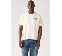 T-Shirt LEVI'S "SS RELAXED FIT TEE", Damen, Gr. XL, 0pen finish tbd 3, Jersey, Obermaterial: 100% Baumwolle, relaxed fit Po-bedeckend, Rundhals, Shirts T-Shirt, mit Logo Druck (75098616-XL) 0pen finis
