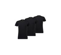 T-Shirt LEVI'S "T-Shirt 3er Pack", Herren, Gr. XXL, schwarz, Obermaterial: 95% Baumwolle CO. 5% Elasthan EL., Shirts T-Shirt (66000067-XXL) schwarz