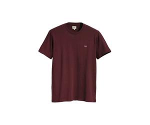 T-Shirt LEVI'S "T-Shirt Original Housemark Tee 1er Pack", Damen, Gr. L, rot (dunkelrot), Obermaterial: 100% Baumwolle CO., Shirts T-Shirt (65851145-L) dunkelrot