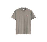 T-Shirt LEVI'S "T-Shirt Original Housemark Tee 1er Pack", Damen, Gr. M, braun (khaki), Obermaterial: 100% Baumwolle CO., Shirts T-Shirt (77103751-M) khaki