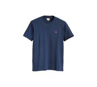 T-Shirt LEVI'S "T-Shirt Original Housemark Tee 1er Pack", Damen, Gr. XXL, blau, Obermaterial: 100% Baumwolle CO., Shirts T-Shirt (66243167-XXL) blau
