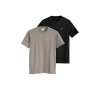 Levi's Herren T-Shirt 2er Pack - "Original Housemark Tee", Rundhals, Baumwolle M Mehrfarbig