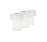 Levi's Herren T-Shirts, 3er Pack - Solid Crew 3P, Rundhals, Cotton Stretch, ECOM Weiß M