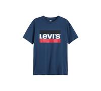 T-Shirt LEVI'S "T-Shirt Sportswear Logo Graphic Tee 1er Pack", Damen, Gr. L, blau, Obermaterial: 100% Baumwolle CO., Shirts T-Shirt (60683800-L) blau