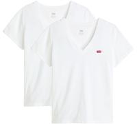 Levis "VNECK TEE 2 PACK" Packung, 2 Stk. (60608365-S) weiß und weiß