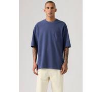 T-Shirt LEVI'S "Workwear Tee", Herren, Gr. L, blau indigo, Jersey, Obermaterial: 100% Baumwolle, oversize hüftbedeckend, Rundhals, Shirts T-Shirt, mit aufgesetzter Tasche (28970303-L) blau indigo